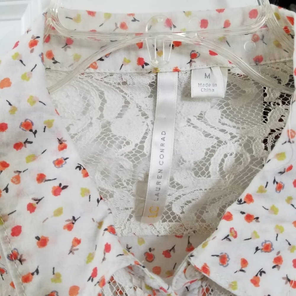 Floral Button-Up - Picture 2 of 2